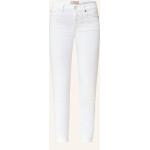 Weiße 7 For All Mankind Roxanne Skinny Jeans aus Baumwolle für Damen Größe S 
