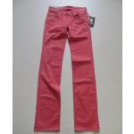 Rote 7 For All Mankind Straight Leg Jeans aus Denim für Damen Größe L 