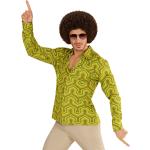 70er Jahre Hemd Saturday Night Fever Disco-Hemd Herrenhemd Schlager-Star Kostüm