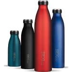 720°DGREE Edelstahl Trinkflasche “milkyBottle” - 1L - BPA-Frei, Auslaufsicher, Kohlensäure geeignet - Thermosflasche für Sprudel, Sport, Uni, Schule, Fitness, Outdoor, Camping