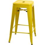 Reduzierte Gelbe Industrial Barhocker & Barstühle aus Metall stapelbar Breite 0-50cm, Höhe 0-50cm 