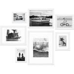 Weiße Moderne Fotowände & Bilderrahmen Sets DIN A4 aus Acrylglas 30x40 1-teilig 