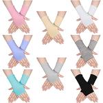 Fingerlose Handschuhe & Halbfinger-Handschuhe für Damen Größe M zur Hochzeit für den für den Sommer 