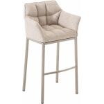 Dunkelgraue Brayden Studio Barhocker & Barstühle aus Polyester gepolstert Breite 0-50cm, Höhe 50-100cm 