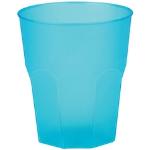 Blaue Coffee-to-go-Becher & Travel Mugs 250 ml aus Glas stapelbar 