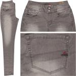 Graue Buena Vista Stretch-Jeans aus Denim für Damen 