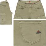 Grüne Buena Vista Cargo-Shorts aus Baumwolle für Damen 