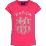 Dunkelrosa FC Barcelona Kinder T-Shirts für Mädchen Größe 134 