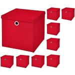StickandShine Faltbox 4 Stück Faltboxen 28 x 28 x 28 cm faltbar