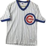 90S Chicago Cubs Mlb Russel Athletics T-Shirt Weiß S/M