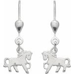 Silberne Pferde Ohrringe mit Pferdemotiv aus Silber für Damen 