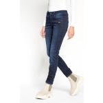 Gang Slim Fit Jeans mit Galonstreifen aus Denim für Damen Größe XXL 