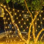 100/200/300/600 LED Lichterkette Außenlichterkette Weihnachten Party Garten Deko 