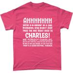Pinke T-Shirts aus Baumwolle für Herren 