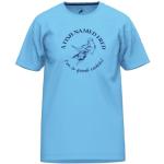 A FISH NAMED FRED Herren Rundhals T-Shirt Blau Größe 50
