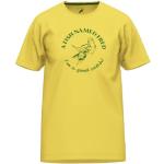 A FISH NAMED FRED Herren Rundhals T-Shirt Gelb Größe 52