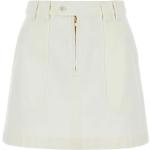 Reduzierte Weiße A.P.C. Mini Jeansröcke aus Denim für Damen Größe M für den für den Sommer 