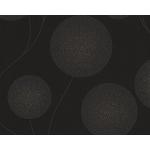Reduzierte Schwarze AS Creation Spot Nachhaltige Glatte Vliestapeten aus Vinyl UV-beständig 