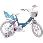 A.T.L.A.S. Mädchen Mädchenfahrrad Fahrrad 16 Zoll Kinder Eiskönigin/Frozen, blau/weiß, 16''