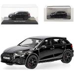 Schwarze Audi A3 Modellautos & Spielzeugautos aus Metall 