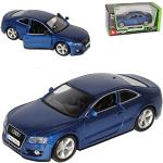 Blaue Audi A5 Modellautos & Spielzeugautos aus Metall 
