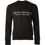 Schwarze Armani Exchange Herrensweatshirts trocknergeeignet Größe XL 