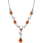 Orange Edelsteinketten mit Opal für Damen 