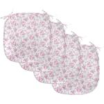 Pinke Shabby Chic Abakuhaus Kissen aus Polyester maschinenwaschbar 40x40 4-teilig 