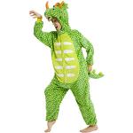 Hellgrüne Dinosaurier-Kostüme für Damen Größe XL 