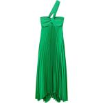 Grüne Ärmellose Mango Maxi One Shoulder Lange Abendkleider für Damen Größe XS Große Größen 