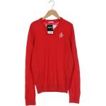 Rote Abercrombie & Fitch Kaschmir-Pullover aus Wolle für Herren Übergrößen 
