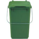 Grüne Sulo Mülleimer 10l aus Kunststoff mit Deckel 