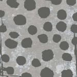 Graue Wandfliesen mit Muster aus Metall 