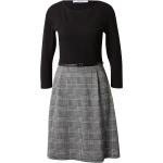Schwarze Karo Mini Minikleider & kurze Kleider aus Jersey für Damen Größe XS 