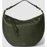 Dunkelgrüne Abro Hobo Bags mit Reißverschluss für Damen 