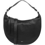 Schwarze Unifarbene Abro Adria Lederhandtaschen aus Leder für Damen 