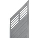 Hellgraue Konsta Style Sichtschutzzäune & Sichtschutzwände 
