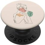 Beige Elegante PopSockets Popsockel mit Bildern Wasserdicht für Damen 