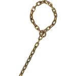 ABUS Chain KS/9 Loop Schlosskette, gold, Größe 250 cm