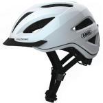 Weiße Abus E-Bike-Helme 52 cm mit Insektenschutz 