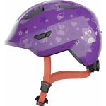 Abus Smiley 3.0 - Fahrradhelm - Kind Purple Star S (45 - 50 cm)