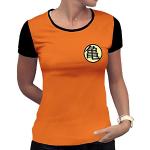 Orange Dragon Ball T-Shirts für Damen Größe M 