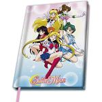 Rosa Sailor Moon Notizbücher & Kladden DIN A5 aus Papier 