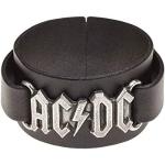 Nickelfreie AC/DC Damenarmbänder aus Leder handgemacht 