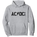 Graue AC/DC Herrenhoodies & Herrenkapuzenpullover Größe S 