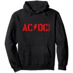 Schwarze AC/DC Herrenhoodies & Herrenkapuzenpullover Größe S 