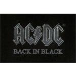 Schwarze empireposter AC/DC Schmutzfangmatten & Fußabtreter Matte aus Kunststoff 
