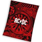 Schwarze AC/DC Kuscheldecken & Wohndecken aus Fleece 150x200 