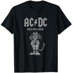 Schwarze AC/DC Damenfanshirts Größe S 