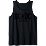 Schwarze AC/DC Tank-Tops für Herren Größe S für den für den Sommer 